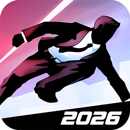 Vector: Parkour Run Icon